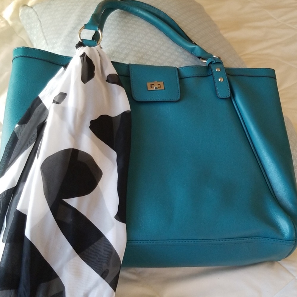 Blue Hand Bag